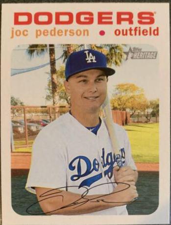 Joc Pederson [White Border] #224