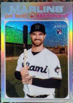 Jon Berti [Chrome Refractor] #THC-540