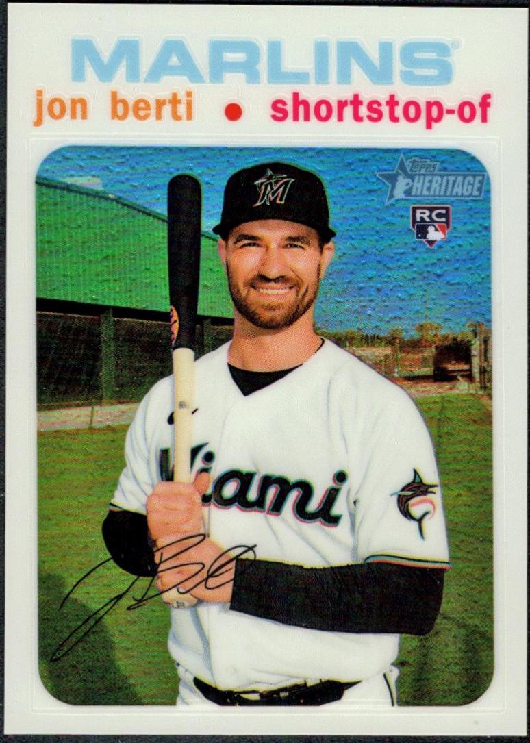 Jon Berti [Chrome White Refractor] #THC-540