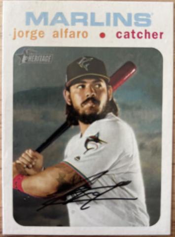 Jorge Alfaro [White Border] #402