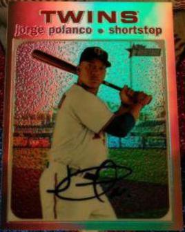 Jorge Polanco [Chrome Refractor] #THC-236