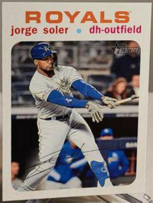 Jorge Soler [White Border] #35