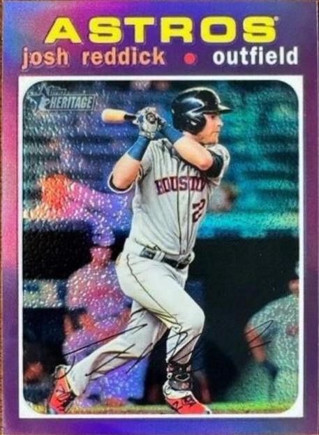 Josh Reddick [Chrome Purple Refractor] #THC-18