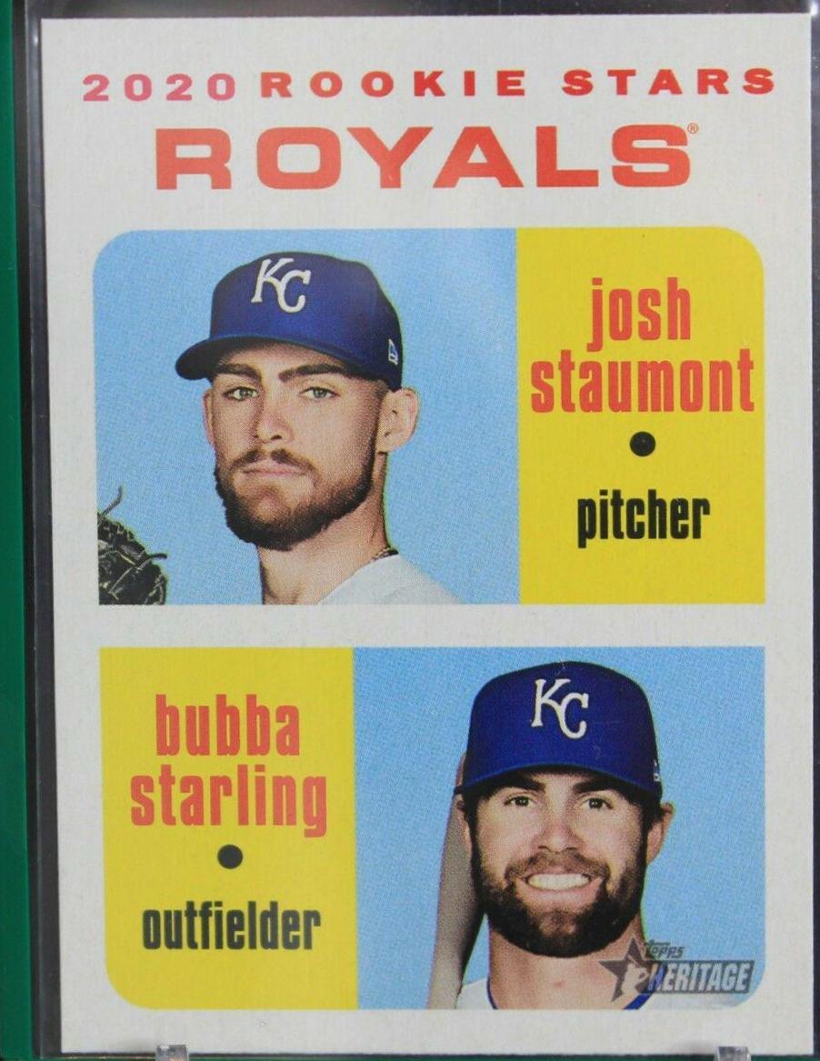 Josh Staumont / Bubba Starling [White Border] #247