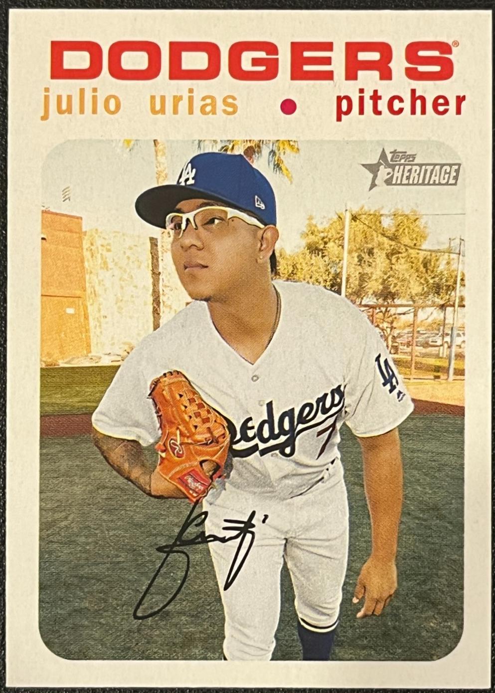 Julio Urias [White Border] #469