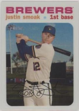 Justin Smoak [Chrome White Refractor] #THC-533