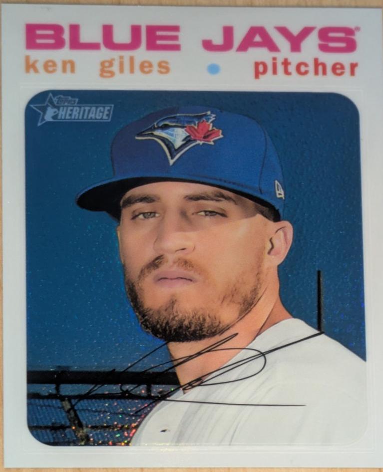 Ken Giles [Chrome Exclusive White Refractor] #THC-168