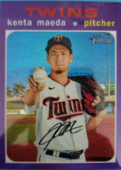 Kenta Maeda [Chrome Purple Refractor] #THC-538