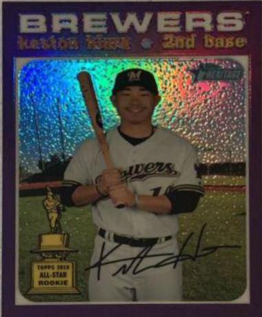 Keston Hiura [Chrome Purple Refractor] #THC-413
