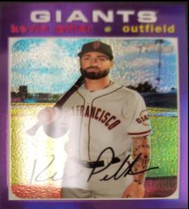Kevin Pillar [Chrome Purple Refractor] #THC-394