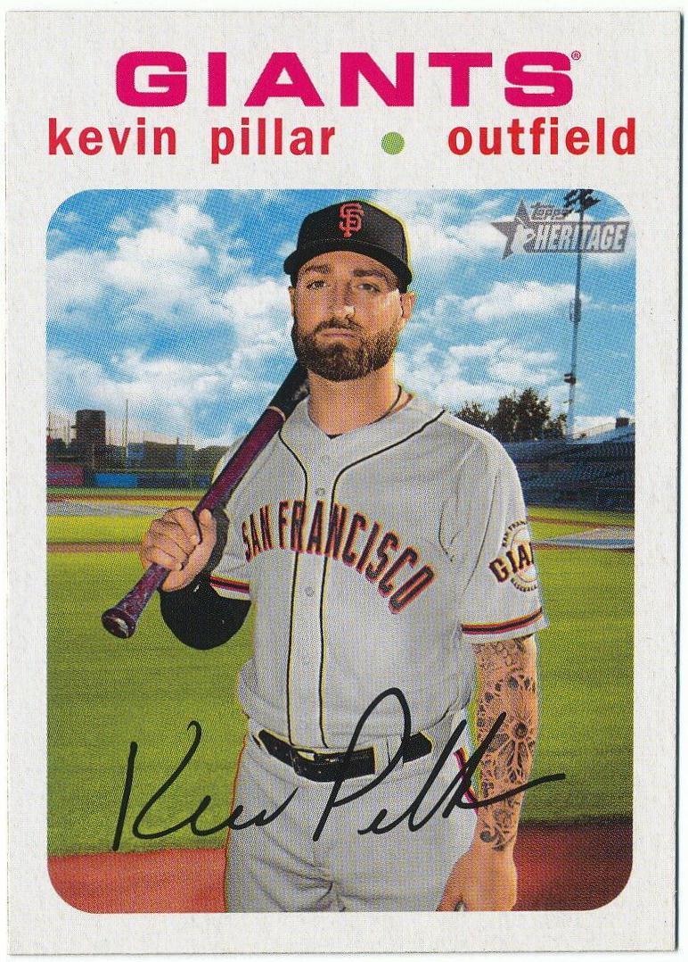 Kevin Pillar [White Border] #394