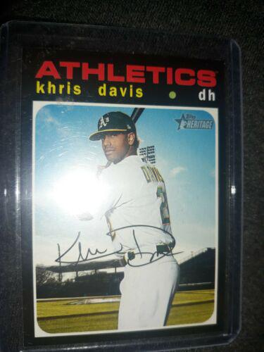 Khris Davis [French Text] #81