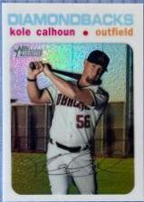 Kole Calhoun [Chrome White Refractor] #THC-517