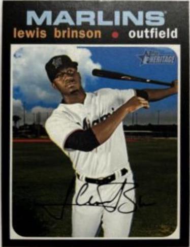 Lewis Brinson [French Text] #259