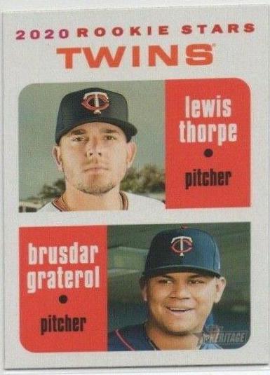 Lewis Thorpe / Brusdar Graterol [White Border] #74