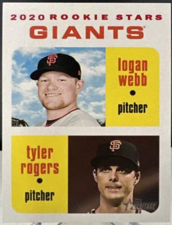 Logan Webb / Tyler Rogers [White Border] #276