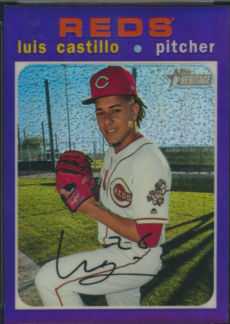 Luis Castillo [Chrome Purple Refractor] #THC-439