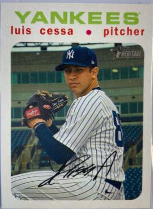 Luis Cessa [White Border] #686