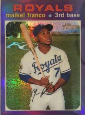 Maikel Franco [Chrome Purple Refractor] #THC-529