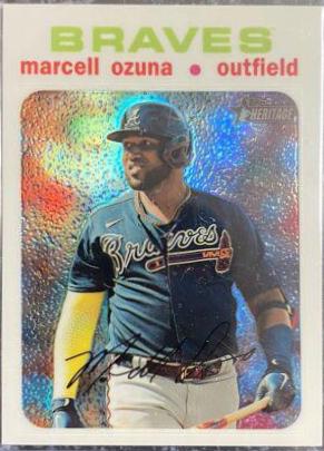 Marcell Ozuna [Chrome White Refractor] #THC-723