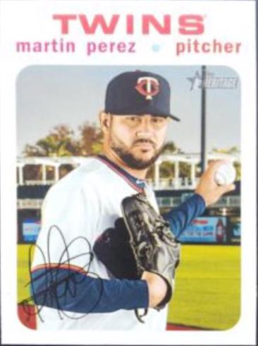 Martin Perez [White Border] #309