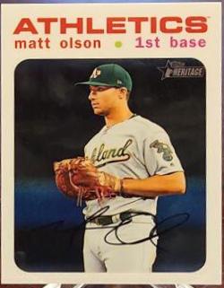 Matt Olson [Chrome White Refractor] #THC-407