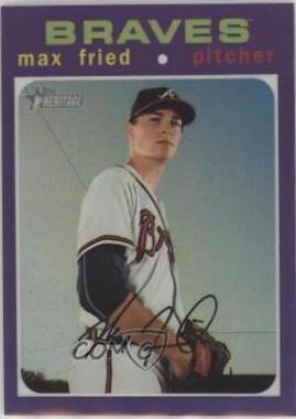Max Fried [Chrome Purple Refractor] #THC-465