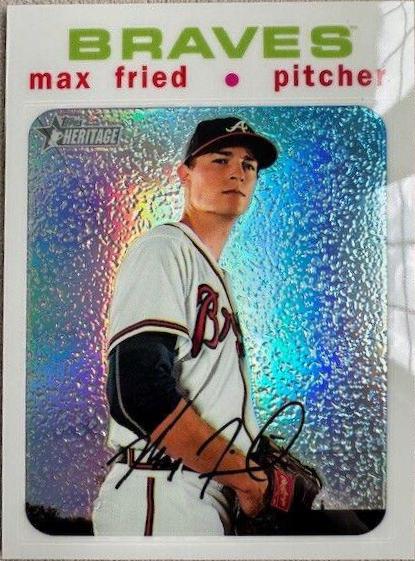 Max Fried [Chrome White Refractor] #THC-465