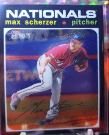 Max Scherzer [Chrome] #THC-82