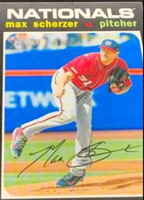 Max Scherzer [French Text] #82