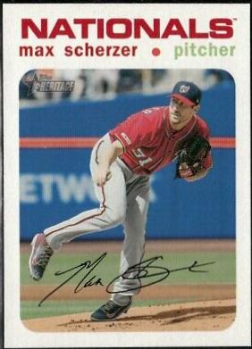 Max Scherzer [White Border] #82