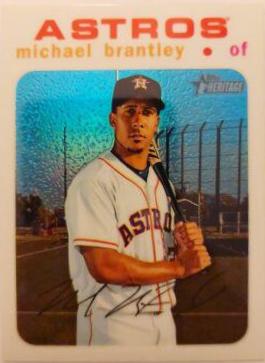 Michael Brantley [Chrome White Refractor] #THC-425