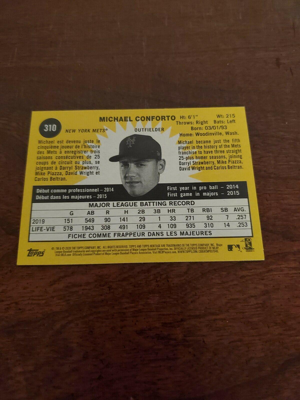 Michael Conforto [French Text] #310