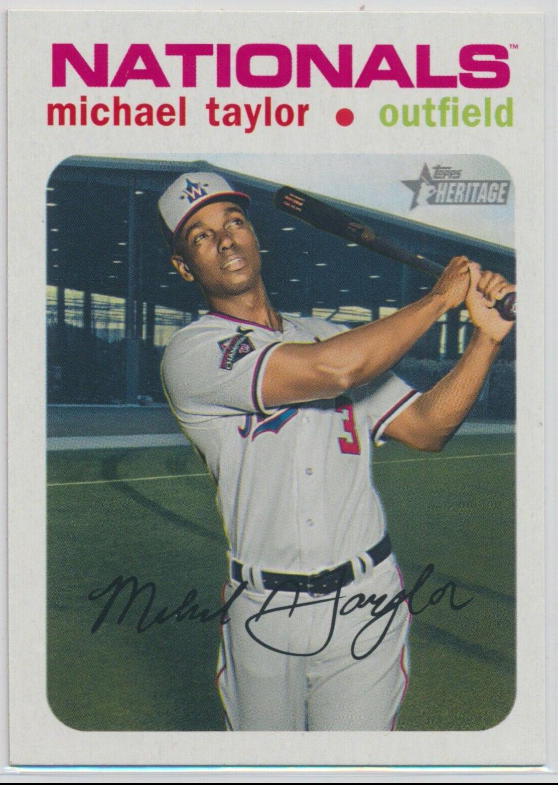 Michael Taylor [White Border] #621