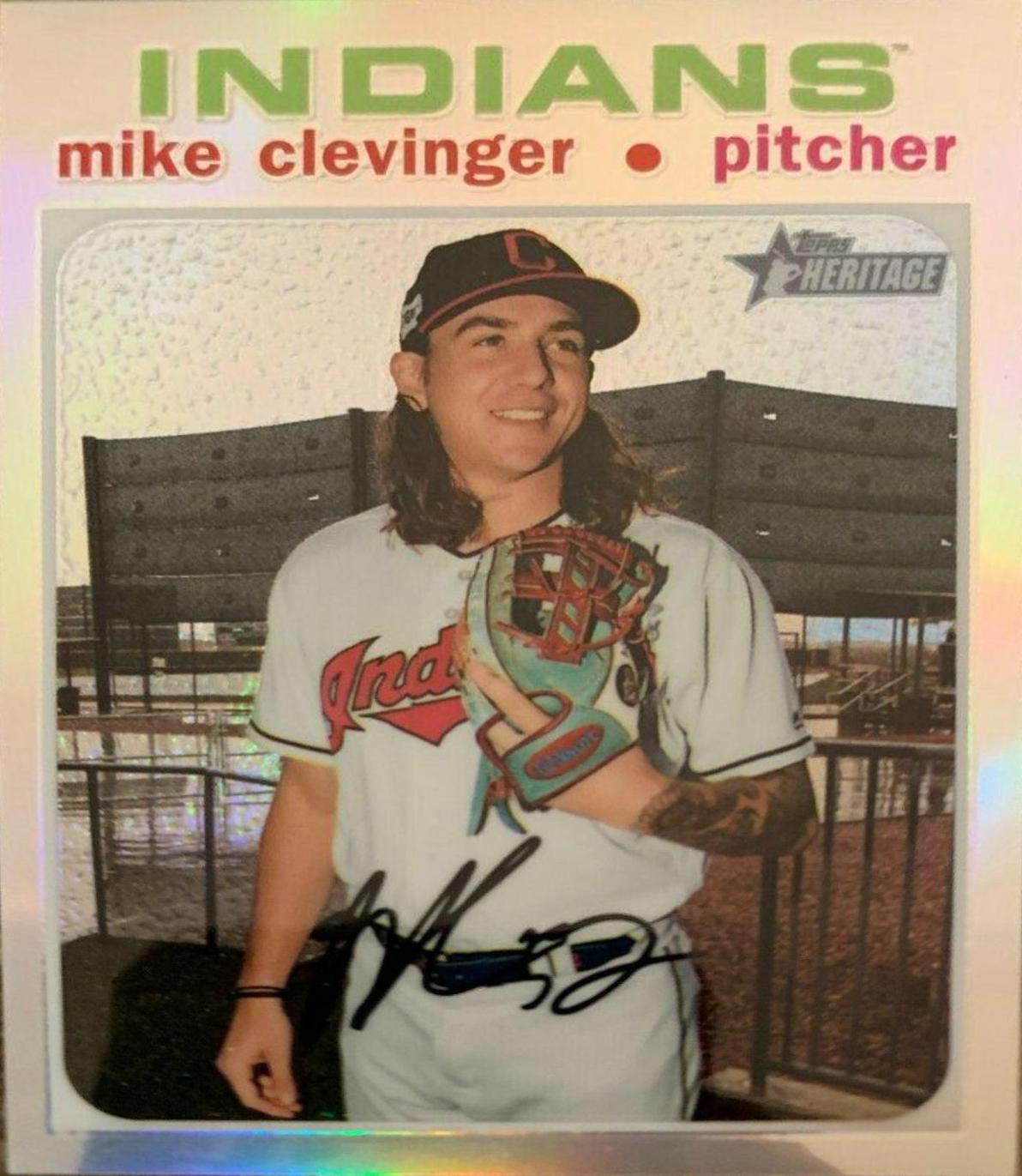 Mike Clevinger [Chrome Refractor] #THC-341