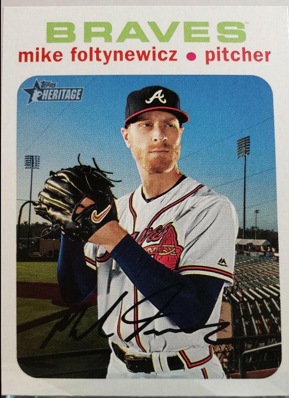 Mike Foltynewicz [White Border] #91