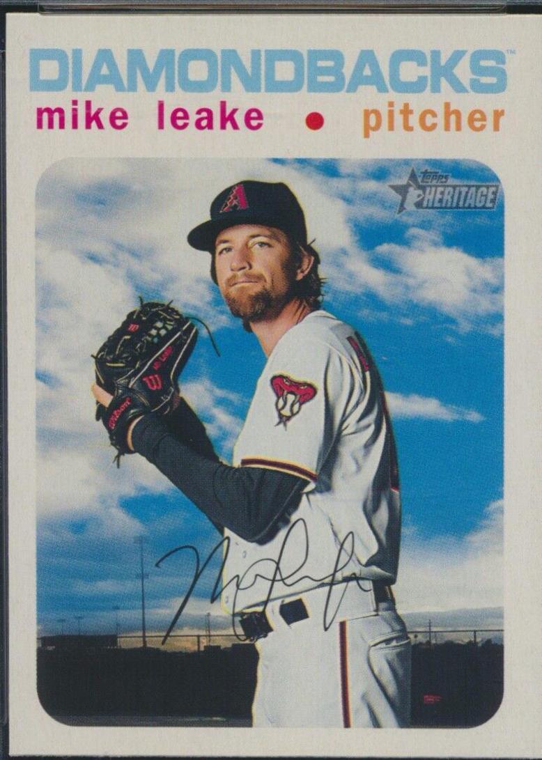 Mike Leake [White Border] #293