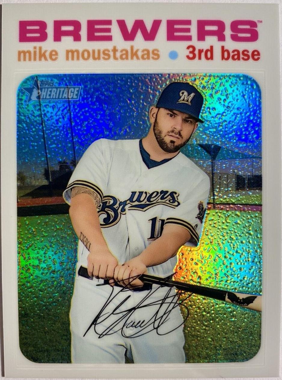 Mike Moustakas [Chrome White Refractor] #THC-24