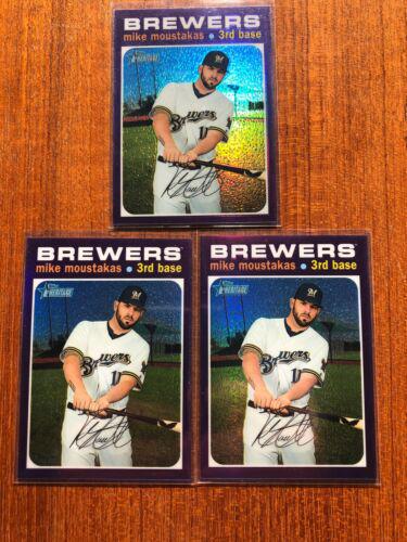 Mike Moustakas [Chrome] #THC-24
