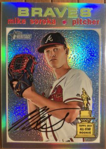 Mike Soroka [Chrome Refractor] #THC-245