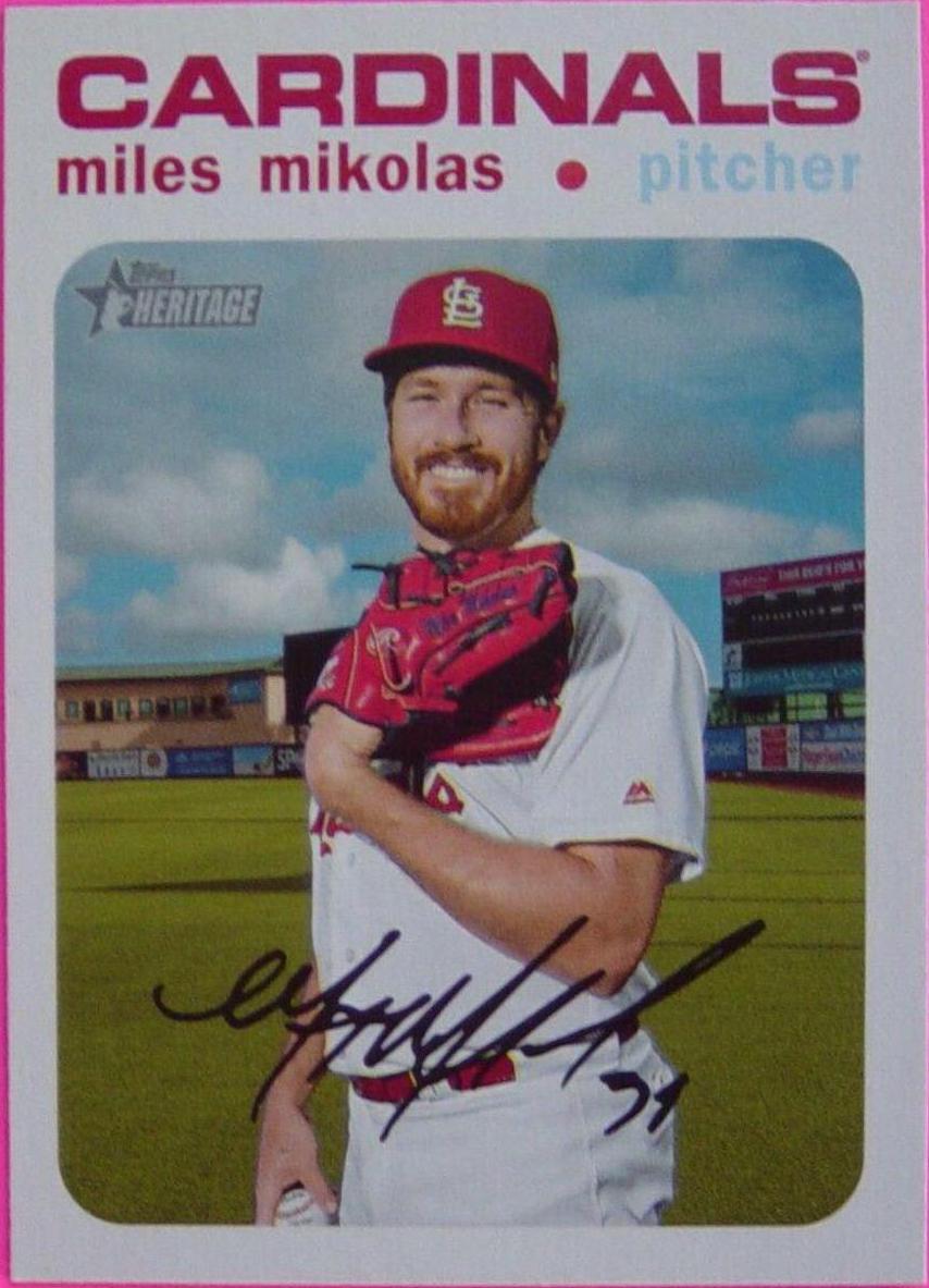 Miles Mikolas [White Border] #288