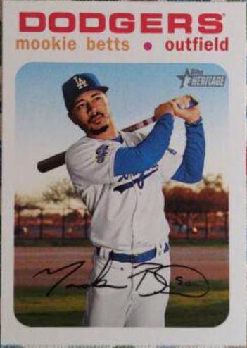 Mookie Betts [White Border] #502