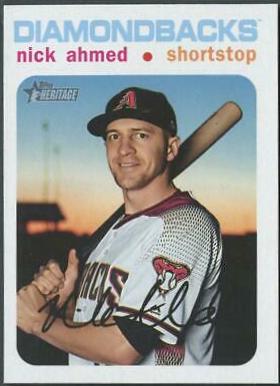 Nick Ahmed [White Border] #112