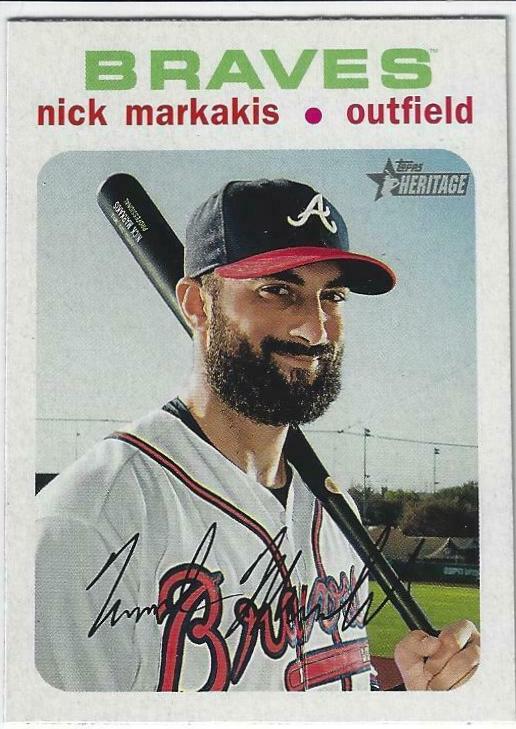 Nick Markakis [White Border] #100