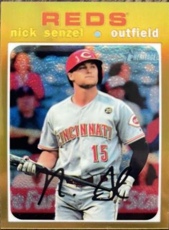 Nick Senzel [Chrome Gold Refractor] #THC-482