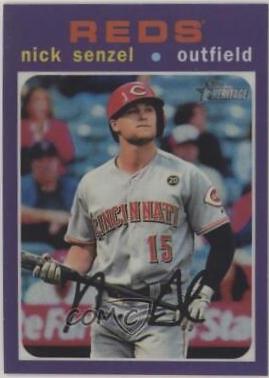 Nick Senzel [Chrome Purple Refractor] #THC-482