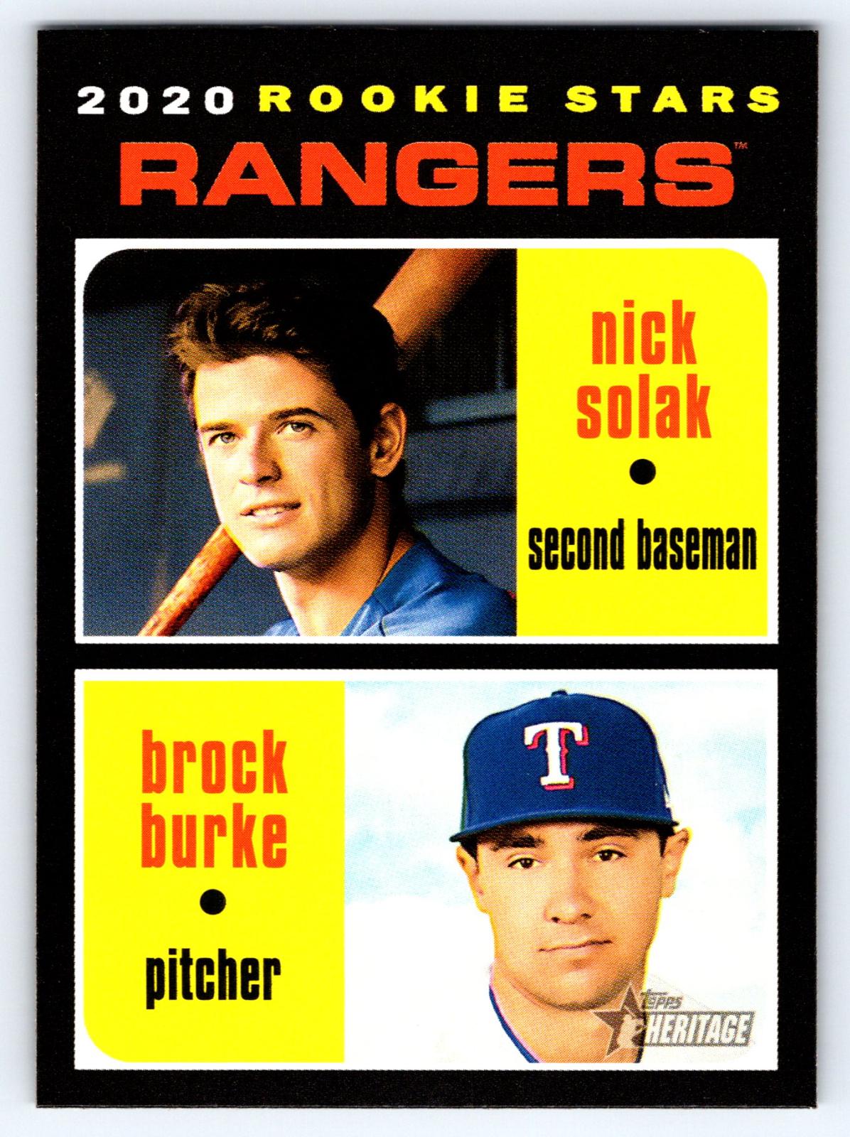 Nick Solak / Brock Burke #181