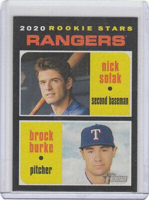 Nick Solak / Brock Burke [Flipstock] #181