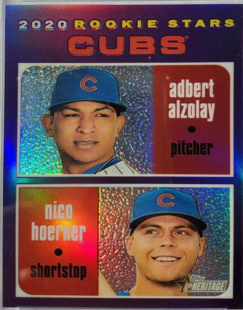 Nico Hoerner / Adbert Alzolay [Chrome Purple Refractor] #THC-121