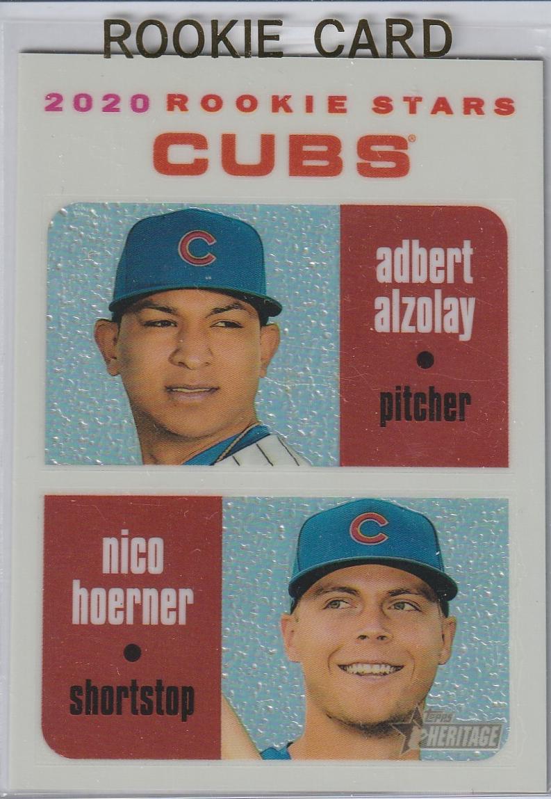 Nico Hoerner / Adbert Alzolay [Chrome White Refractor] #THC-121